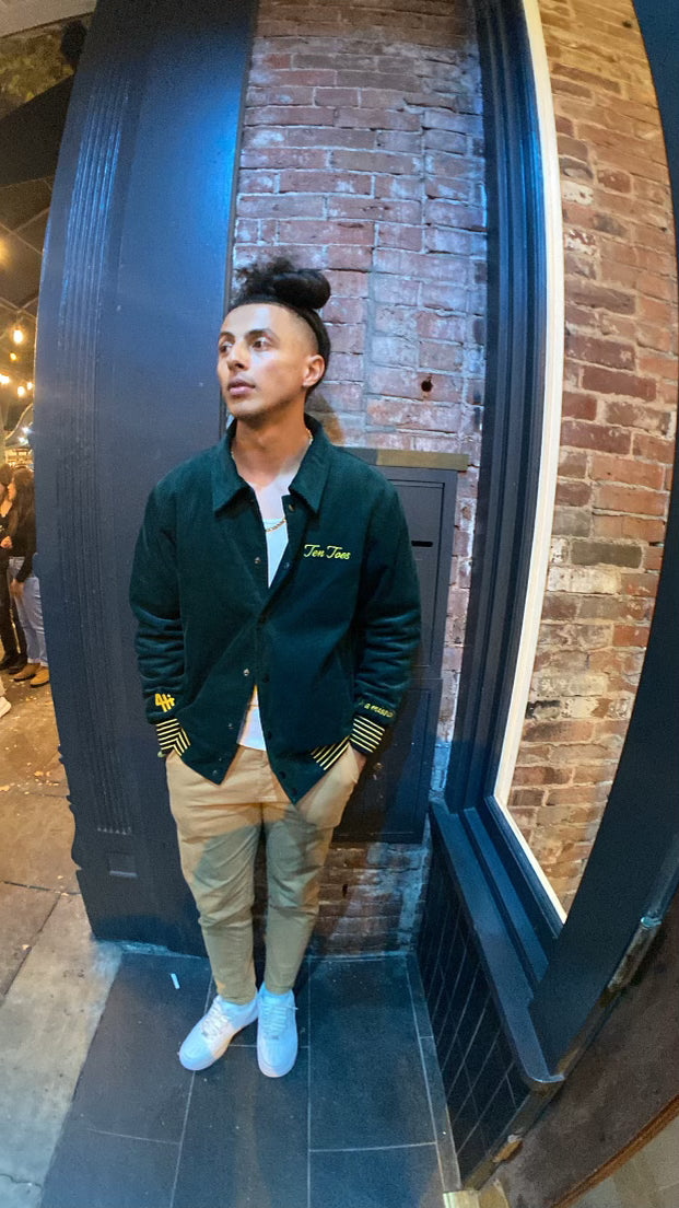 Ten Toes Premium Corduroy Bomber Jacket